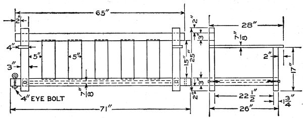 mission porch swing plans