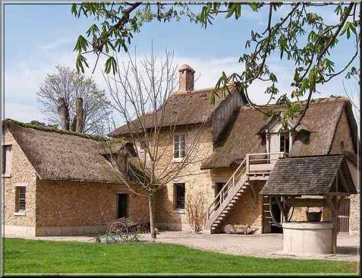 A French farm just outside Paris