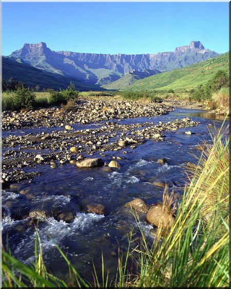 The Drakensberg Range The Drakensberg Range