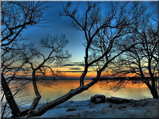 Sunset on the Lake