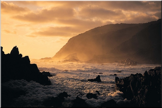 Wild Coast, South Africa at sunrise