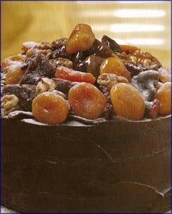 Cherry Christmas Cake