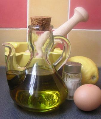 Ingredients for Mayonnaise