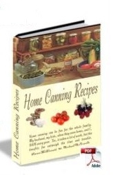 canning recipes ebook