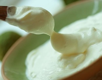 Demonstration of how to make yogurt.