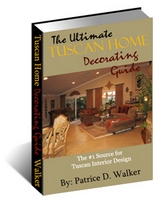 Tuscan home decor ebook