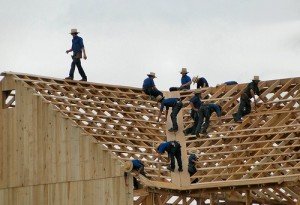 Amish Barn Raising