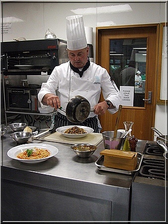 Chef at  a UK cookery school 