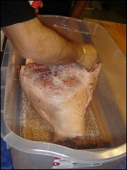curing ham at home
