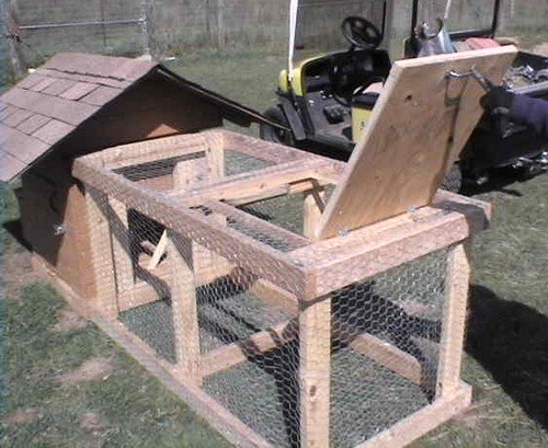 a chicken coop for a do-it-yourself-project