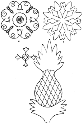 Free pineapple quilting design