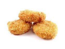 3 potato croquettes