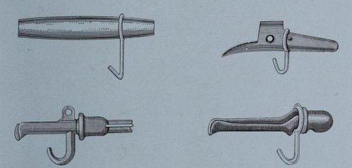 Traditional maple tapping spouts