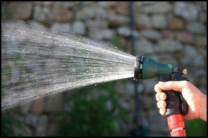 Watering your vegetable garden